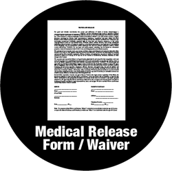Picture of Medical Release Form / Waiver