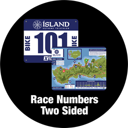 Show details for Race Numbers Two Sided