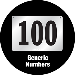 Picture of Generic Equestrian/ Rodeo Numbers