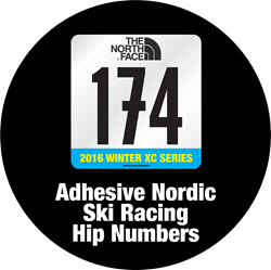 Picture of Adhesive Nordic Ski Racing Hip Numbers