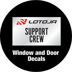 Show details for Window and Door Adhesive Decals